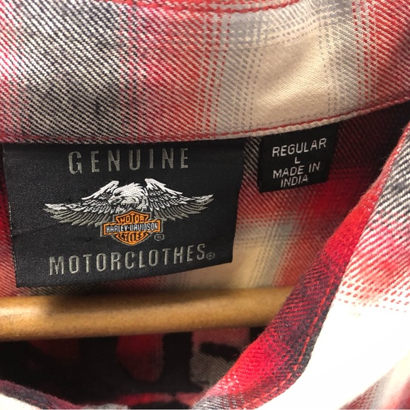 Harley Davidson Men’s Willie G Short Sleeve Shirt, Size L, Excellent condition - Picture 4 of 9